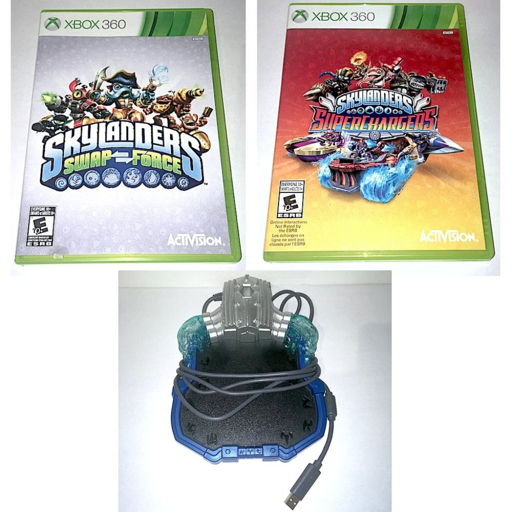 *Host Pick* Xbox 360 Skylanders Superchargers Game + Portal and Swap-Force Game